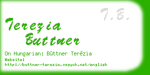terezia buttner business card